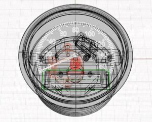 Converted speedometer - B