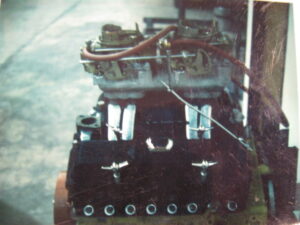 SBC with (2) 660 Holleys on a Tunnel Ram