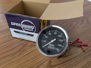 Speedway Motors electronic speedometer